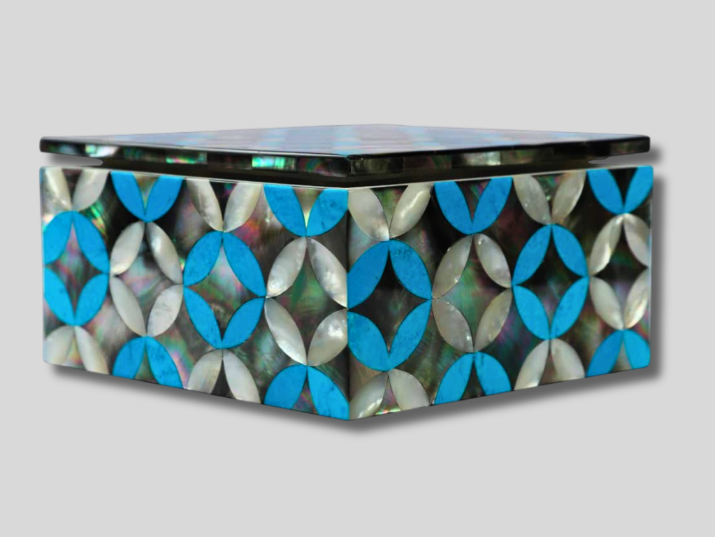 Marble Random Art Vintage Box Decor